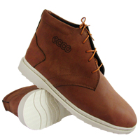 کفش ساقدار مردانه Brown ecco